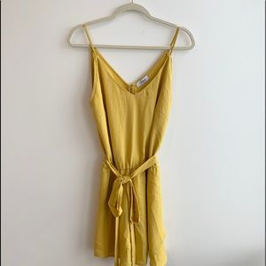 Mustard Playsuit